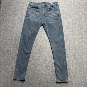 Rag & Bone Jeans Men's 32x32* (L31) Blue Dark Wash Skinny Fit 1 Denim Stretch